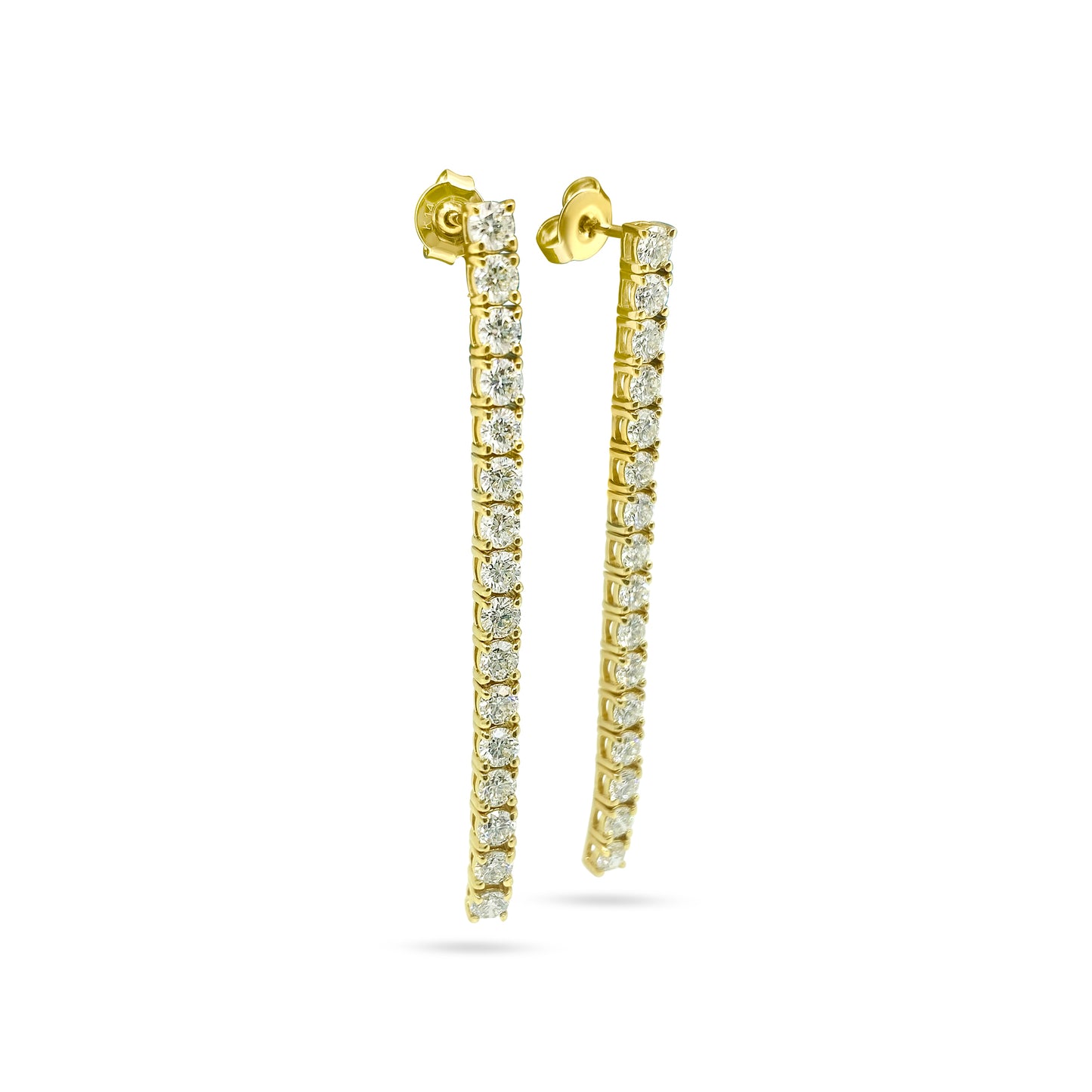 3.50cwt Diamond Tennis Earrings for Her