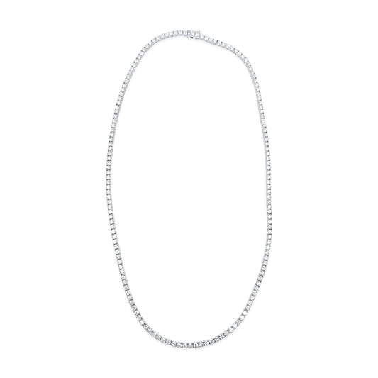 16ct VVS Diamond Tennis Necklace Unisex