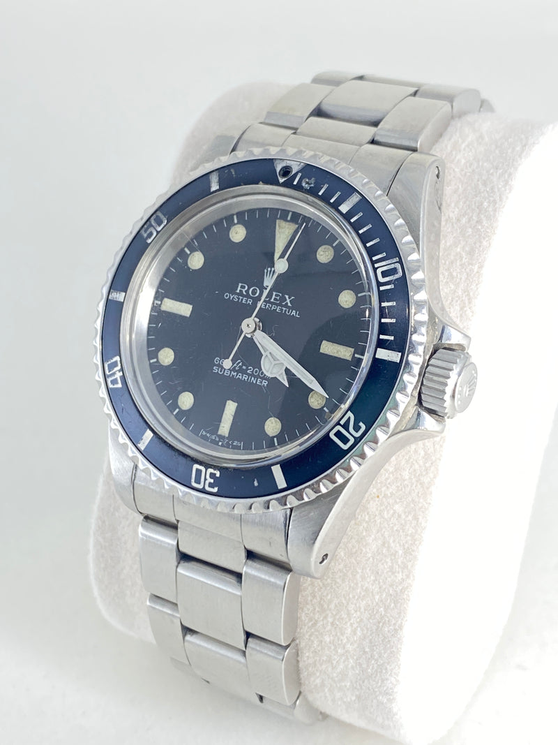 RARE Rolex Submariner 5513 Stainless Steel Collectible