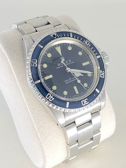 RARE Rolex Submariner 5513 Stainless Steel Collectible