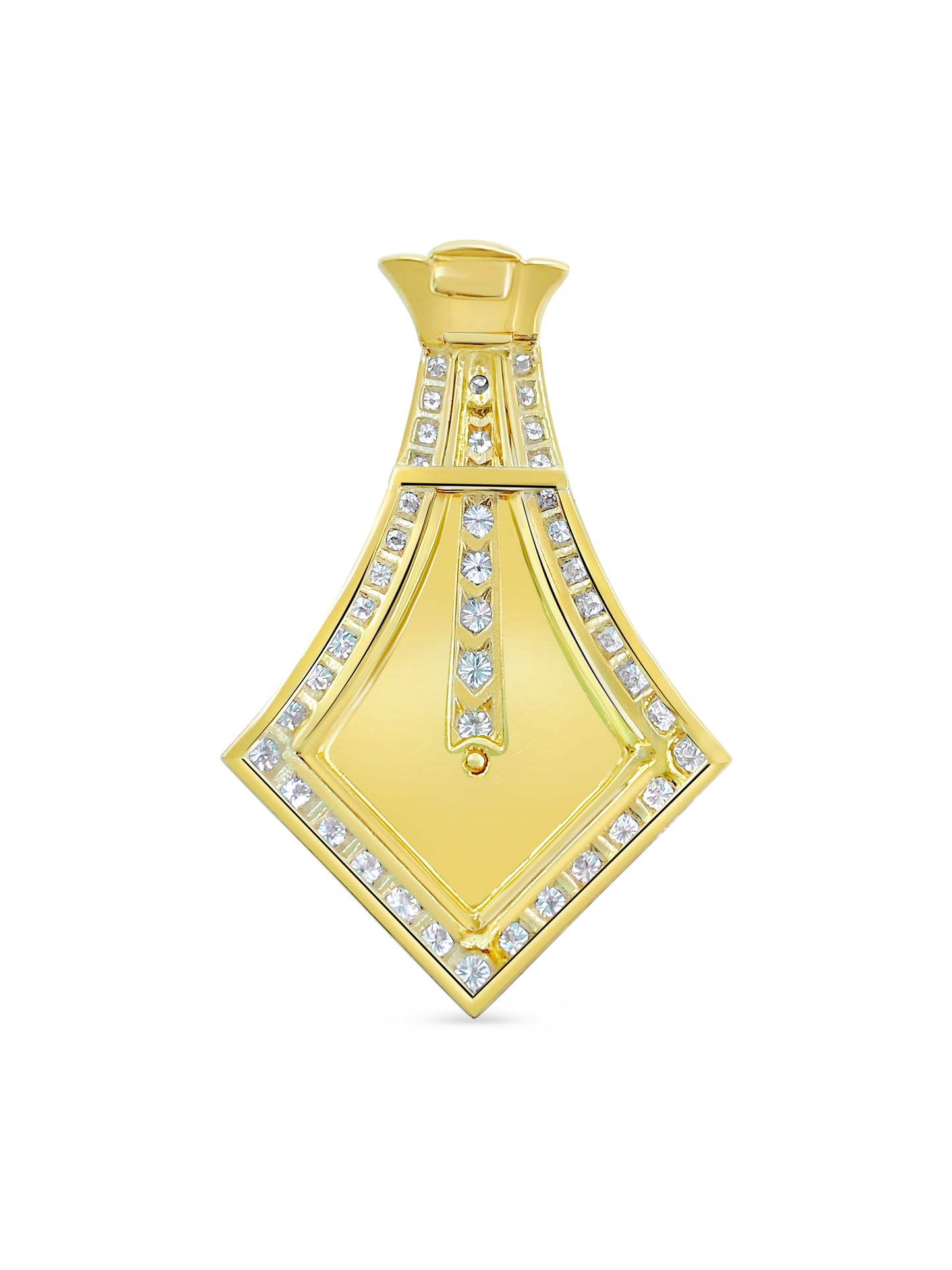 Vintage 3.04 Carat Diamond Pendant For Her