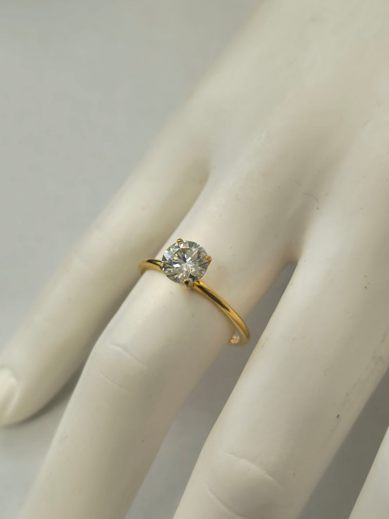 1 Carat Solitaire VS Clarity Diamond Wedding Ring