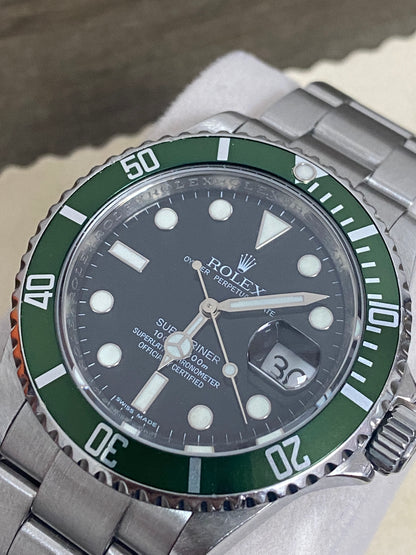 Rolex Submariner Kermit 40mm Steel Watch