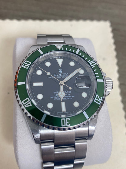 Rolex Submariner Kermit 40mm Steel Watch