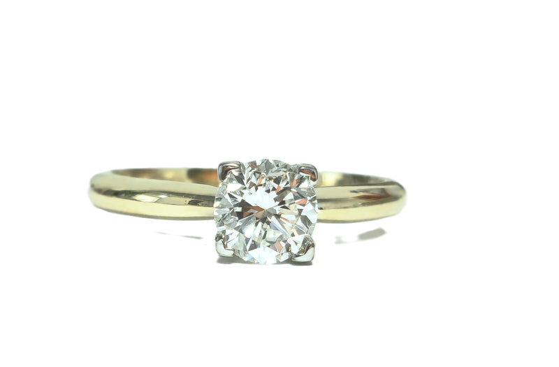 1.07 Carat Natural Diamond Engagement Solitaire Ring