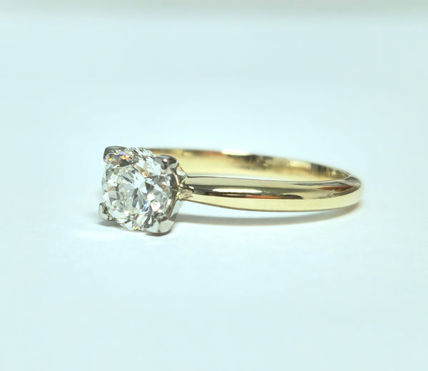 1.07 Carat Natural Diamond Engagement Solitaire Ring