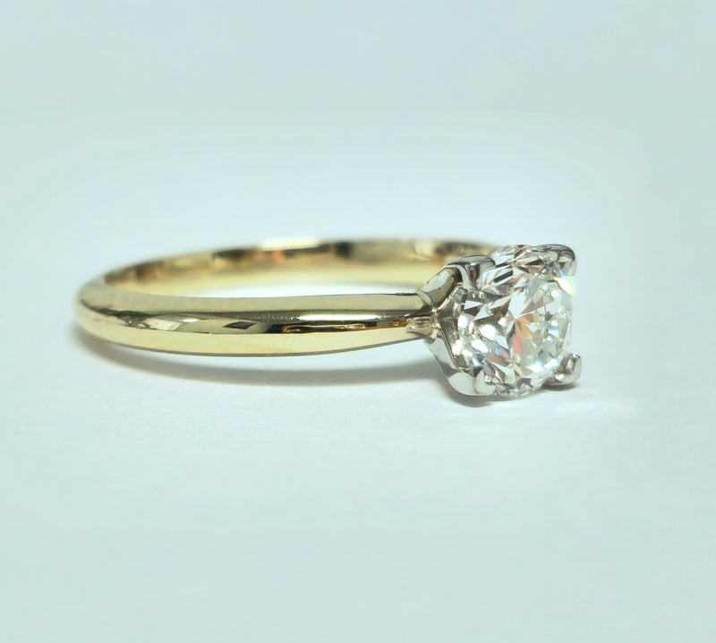 1.07 Carat Natural Diamond Engagement Solitaire Ring