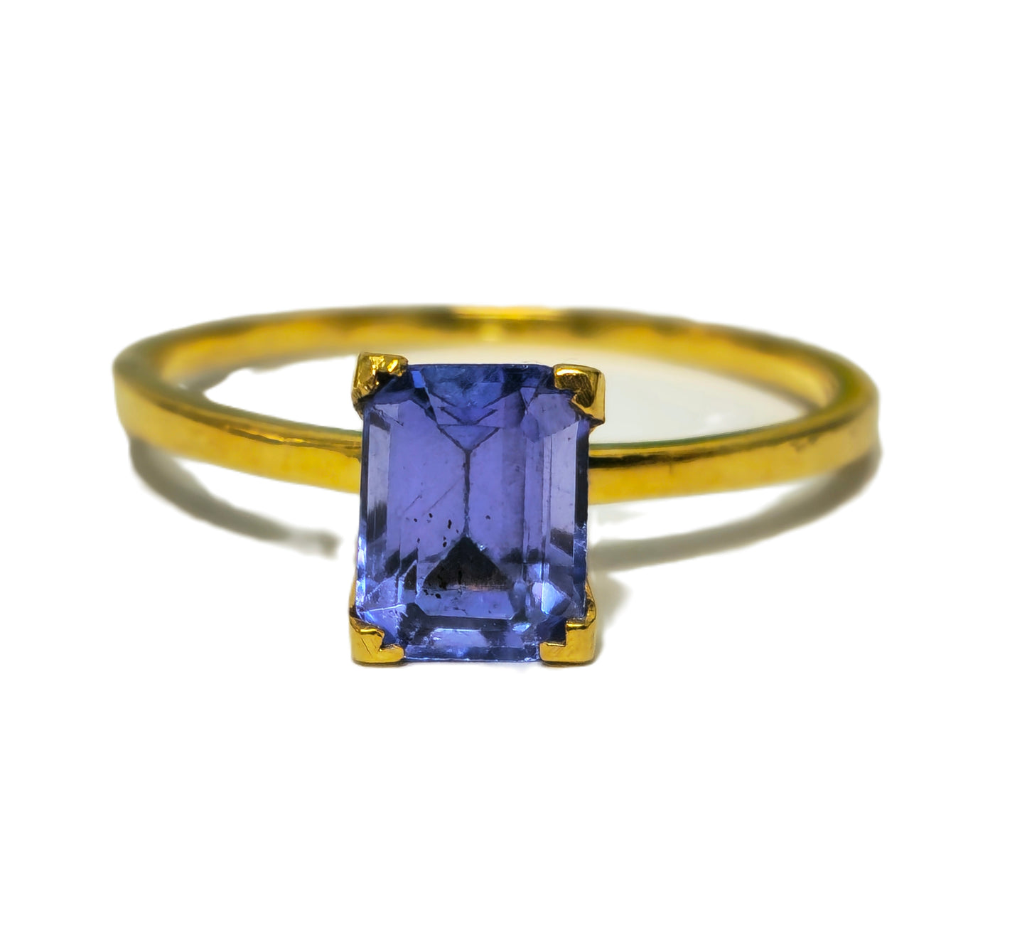 2.50 Carat Natural Tanzanite Ring For Womens