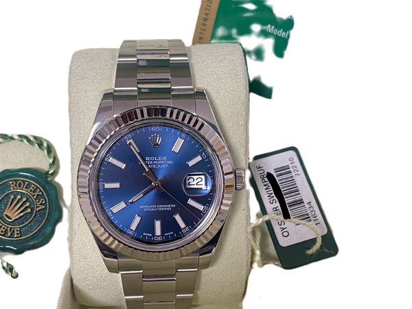 Rolex Datejust 41mm Full factory with Box and Papers
