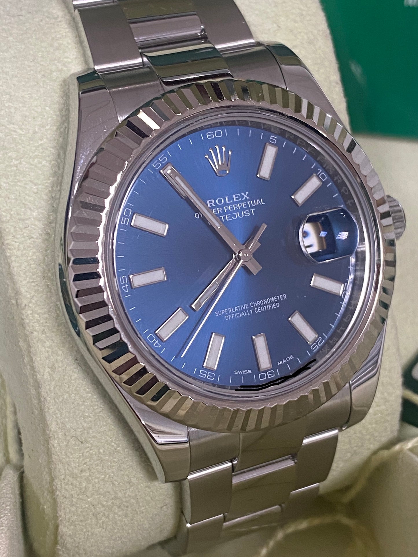 Rolex Datejust 41mm Full factory with Box and Papers