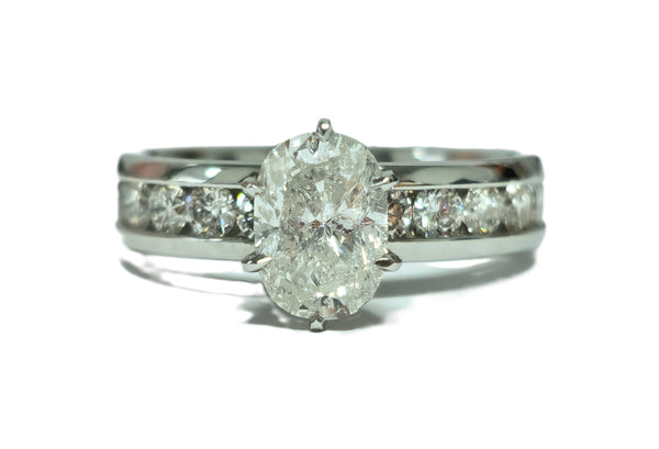 2.00 Carat Natural Diamond Engagement Ring