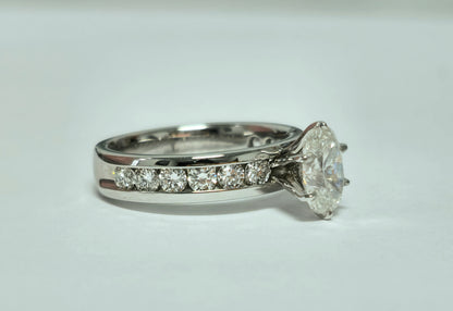 2.00 Carat Natural Diamond Engagement Ring