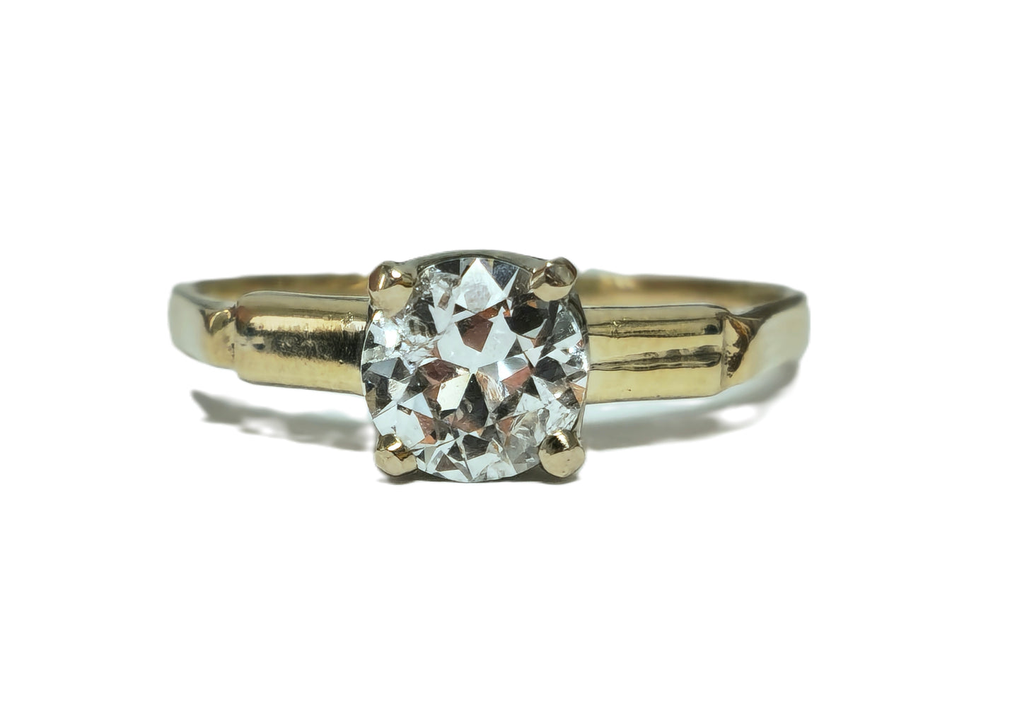 Vintage 1.03 Carat Solitaire Engagement Ring