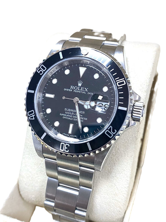 Rolex Submariner Black 40mm Stainless Steel