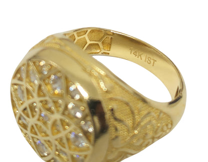 Classic 2.08ct Diamond Ring in 14k Yellow Gold