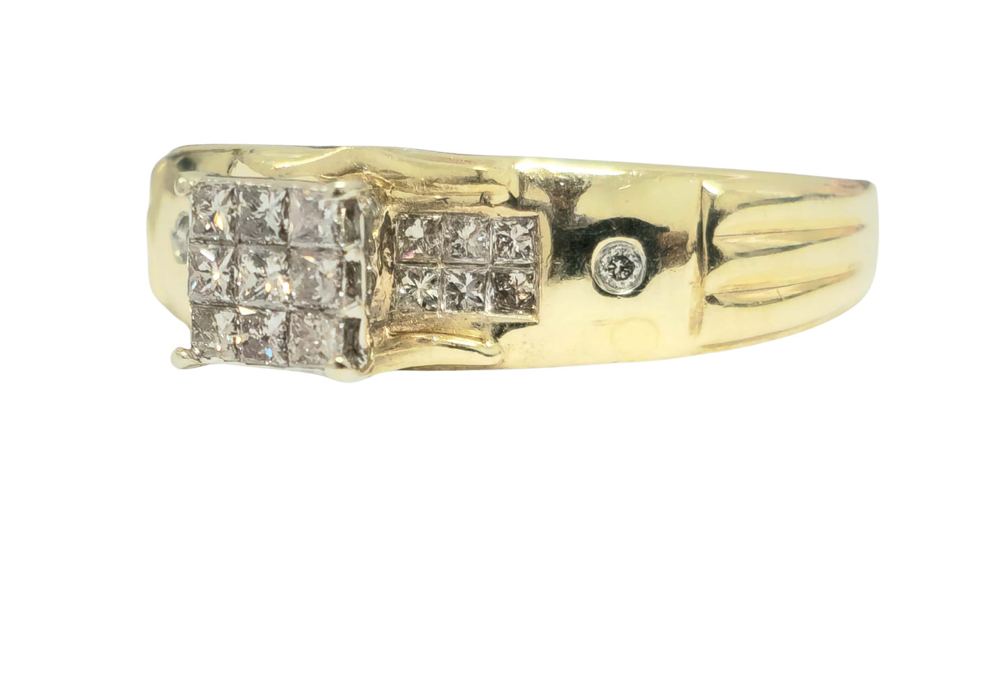 0.95ct Diamond 14k Gold Ring