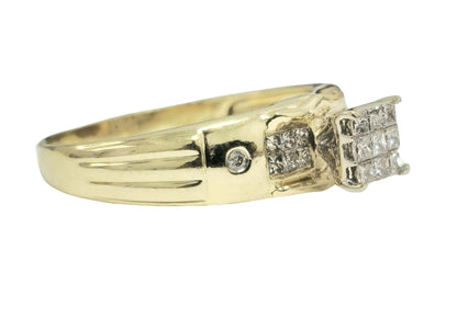 0.95ct Diamond 14k Gold Ring