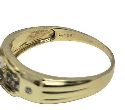 0.95ct Diamond 14k Gold Ring