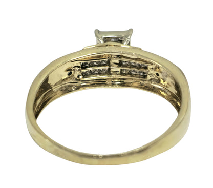 0.95ct Diamond 14k Gold Ring