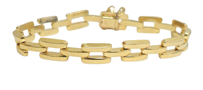 Elegant 8 Inches 14k Gold Bracelet