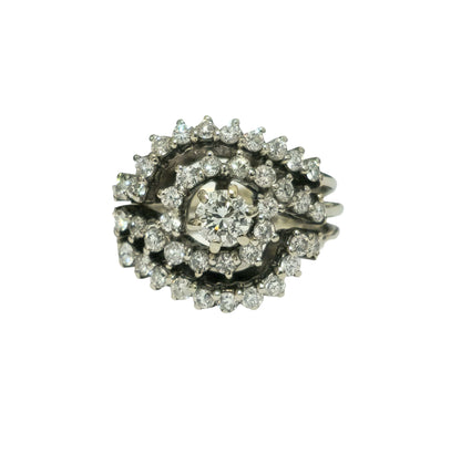 Classic 2cwt 14k Gold Diamond Ring