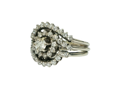 Classic 2cwt 14k Gold Diamond Ring