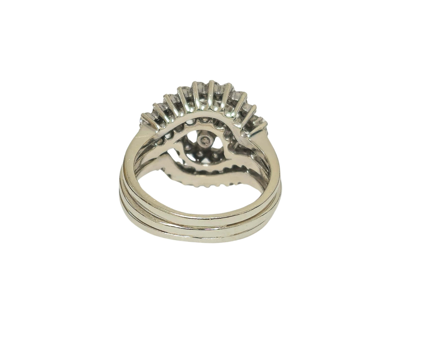 Classic 2cwt 14k Gold Diamond Ring