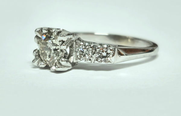 1.35 Carat Diamonds VS clarity, 14K Engagement Ring