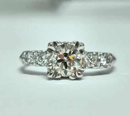 1.35 Carat Diamonds VS clarity, 14K Engagement Ring