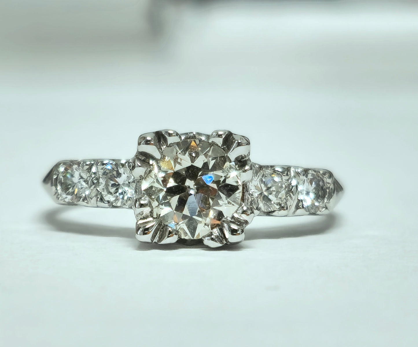 1.35 Carat Diamonds VS clarity, 14K Engagement Ring