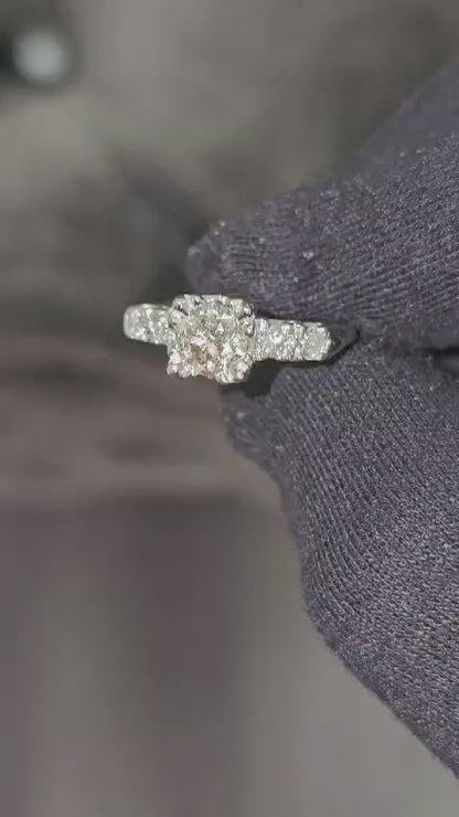 1.35 Carat Diamonds VS clarity, 14K Engagement Ring