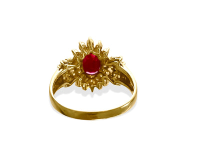 Certified 2.00 Carat Natural Burma Ruby Diamond Ring - Prince The Jeweler 14k-gold-100-natural-4-25-ct-burma-diamond-ring, Rings