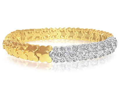 14K Yellow Gold, VS Diamond Bracelet/Bangle Sonia B - Prince The Jeweler 14k-yellow-gold-vs-diamond-bracelet-bangle-sonia-b, Bracelets