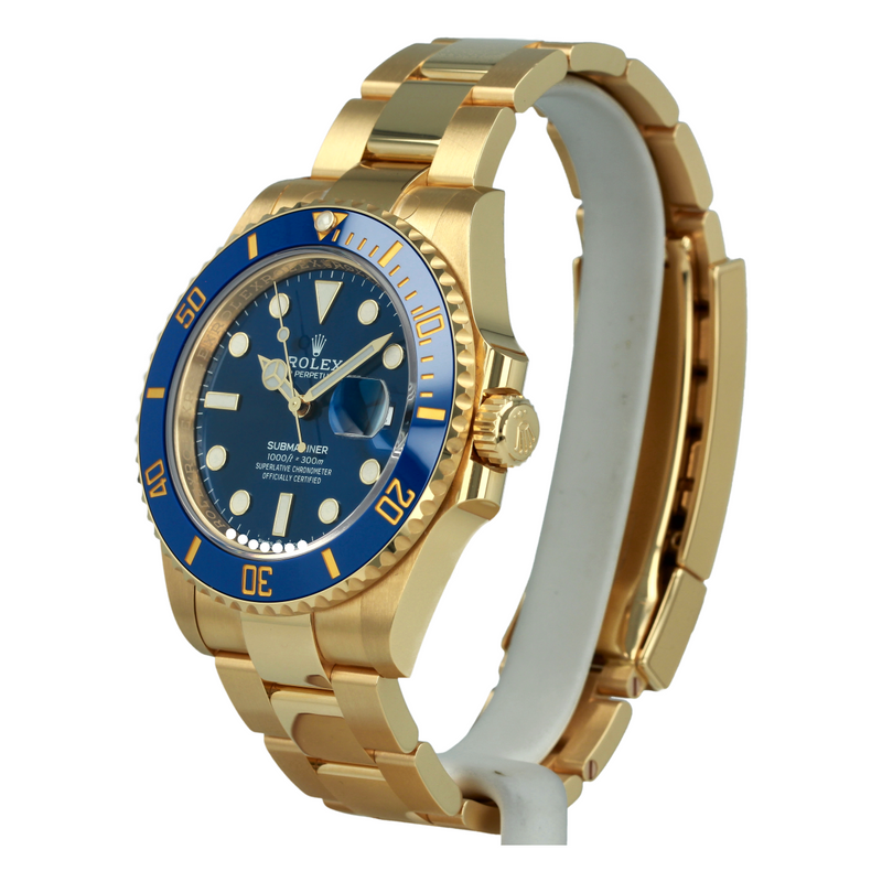 Rolex Submariner Blue Dial & Blue Bezel 126618LB Men's Luxury Watch