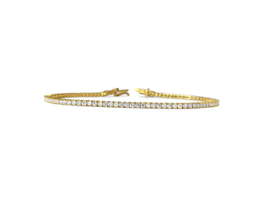 Unisex 3.08ct VVS Diamond Tennis Bracelet - Prince The Jeweler unisex-3-08ct-vvs-diamond-tennis-bracelet, Bracelets