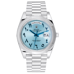 Rolex Day-Date Platinum Arabic Dial 228206 Men's Luxury Watch