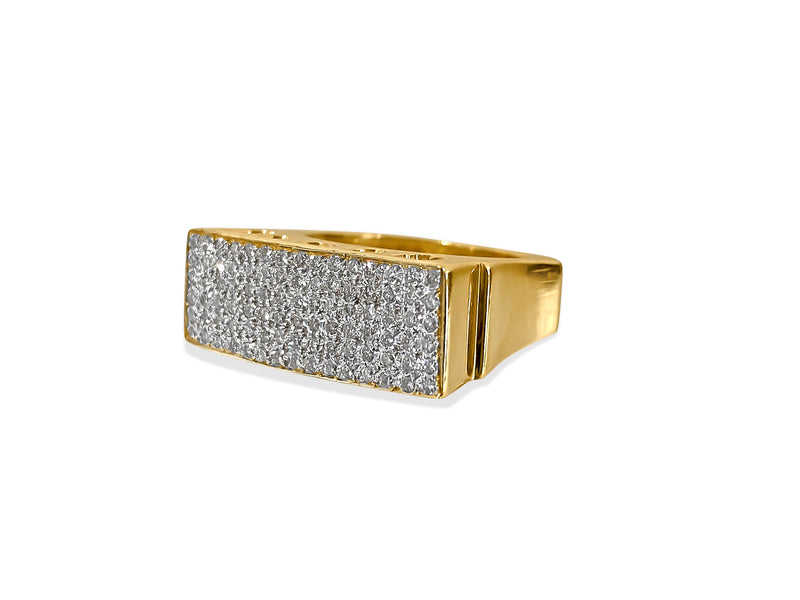 18K Gold, 3.00 Carat VS Diamond Cluster Ring - Prince The Jeweler 18k-gold-3-00-carat-vs-diamond-cluster-ring, Rings