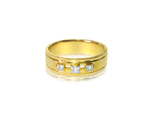 0.55 Carat VS Diamond and 18K Yellow Gold Ring - Prince The Jeweler 0-55-carat-vs-diamond-and-18k-yellow-gold-ring, Rings