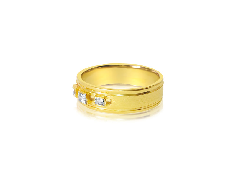 0.55 Carat VS Diamond and 18K Yellow Gold Ring - Prince The Jeweler 0-55-carat-vs-diamond-and-18k-yellow-gold-ring, Rings