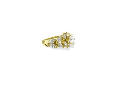 14K Gold, 1.85 CT Diamond Engagement Ring. - Prince The Jeweler 14k-gold-1-85-ct-diamond-engagement-ring, Rings