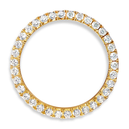 3.50 Carat VVS Diamond Rolex Bezel 14 Karat Yellow Gold - Prince The Jeweler 3-50-carat-vvs-diamond-rolex-bezel-14-karat-yellow-gold, Watches