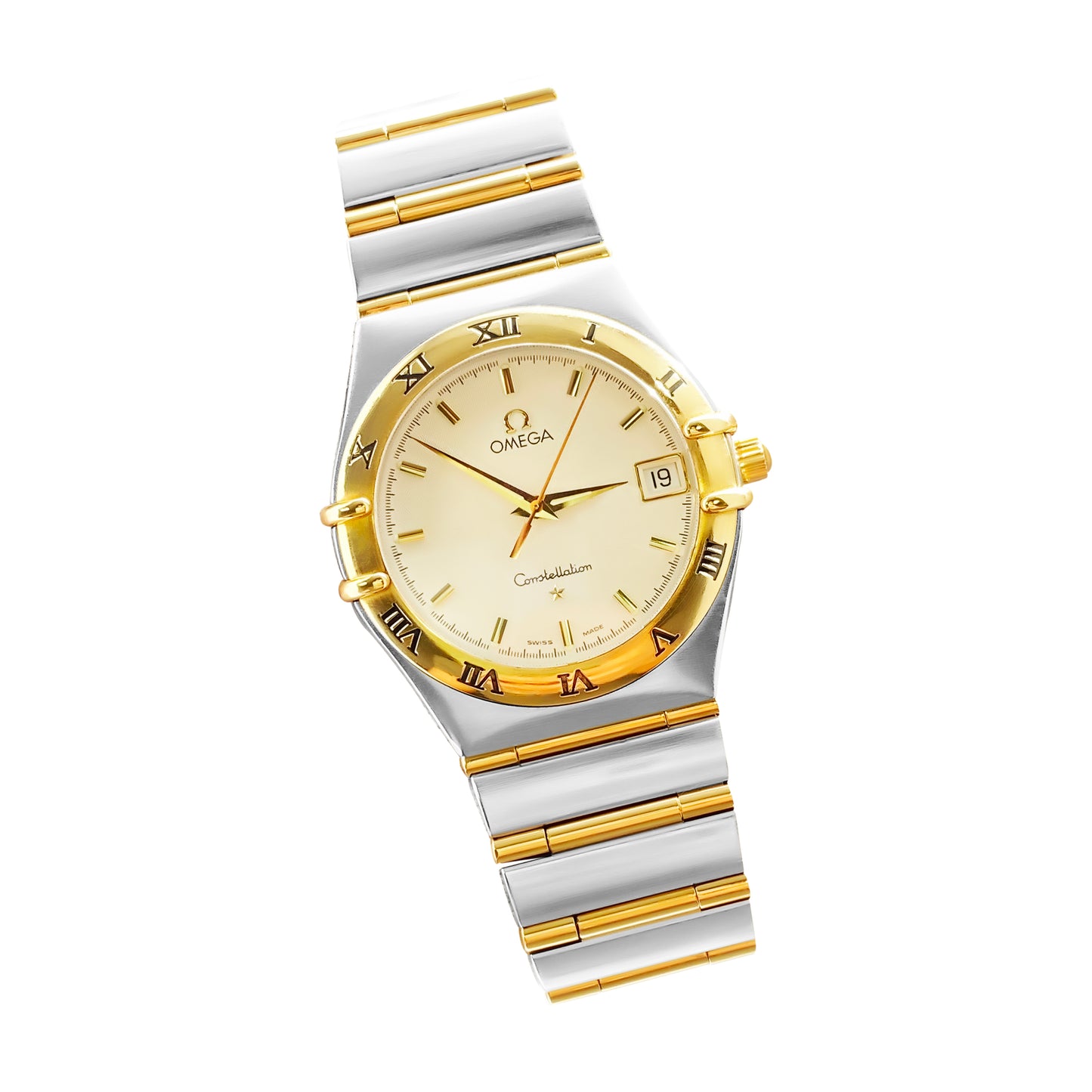 Omega Constellation Quartz Two Tone 34mm - Prince The Jeweler omega-constellation-quartz-two-tone-34mm, Watches