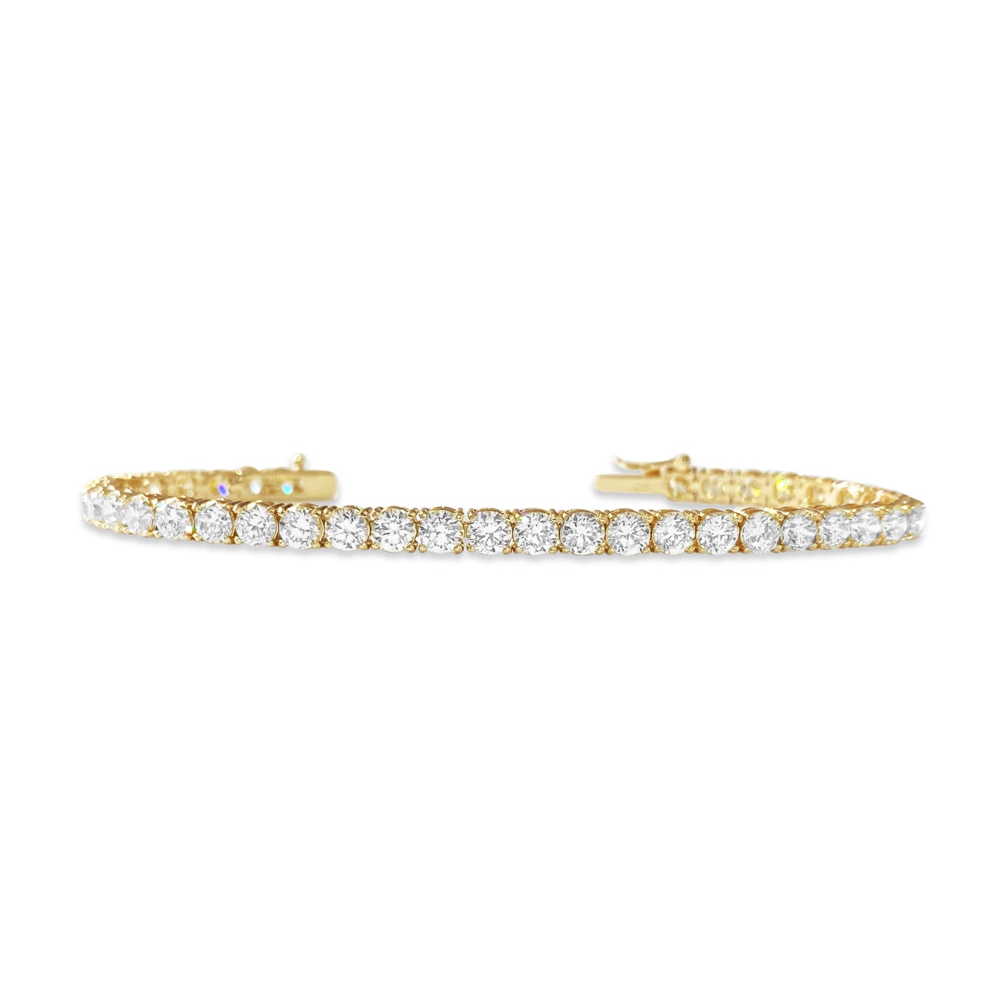 9.20 Carat Diamond Tennis Bracelet 14k Gold - Prince The Jeweler 9-20-carat-diamond-tennis-bracelet-14k-gold, Bracelets