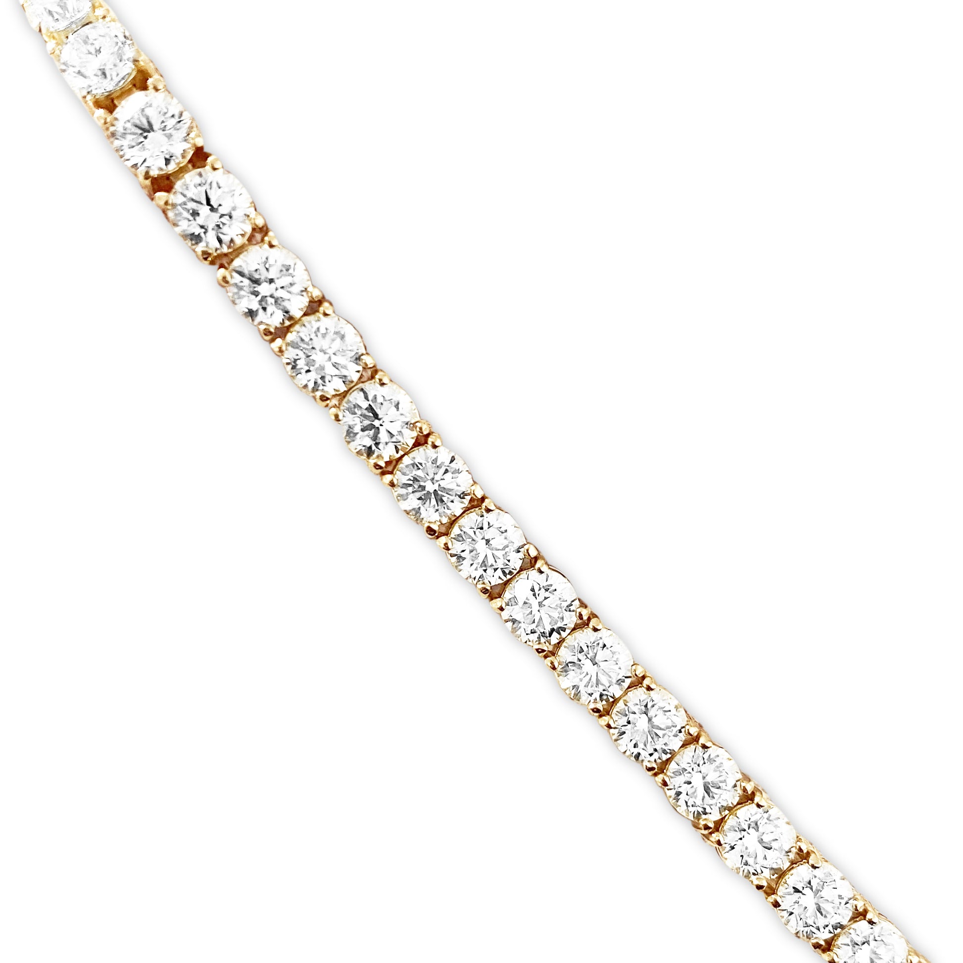 9.20 Carat Diamond Tennis Bracelet 14k Gold - Prince The Jeweler 9-20-carat-diamond-tennis-bracelet-14k-gold, Bracelets