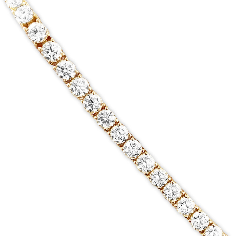 9.20 Carat Diamond Tennis Bracelet 14k Gold - Prince The Jeweler 9-20-carat-diamond-tennis-bracelet-14k-gold, Bracelets