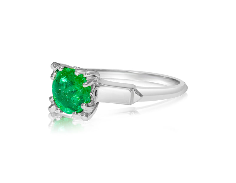 2.00 Carat Emerald in Platinum Ring - Prince The Jeweler 2-00-carat-emerald-in-platinum-ring, Rings