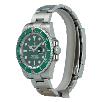 Rolex Submariner Hulk 116610LV Men's Luxury Watch