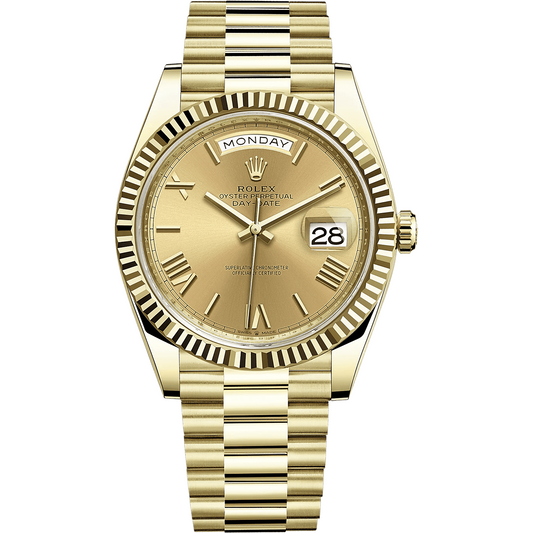 Rolex Day-Date 40mm Full Gold 228238 Men's Luxury Watch