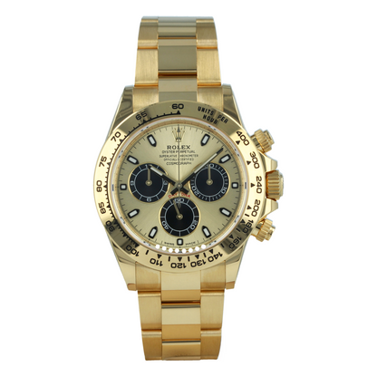 Rolex Daytona Yellow Gold 116508 Men's Luxury Watch