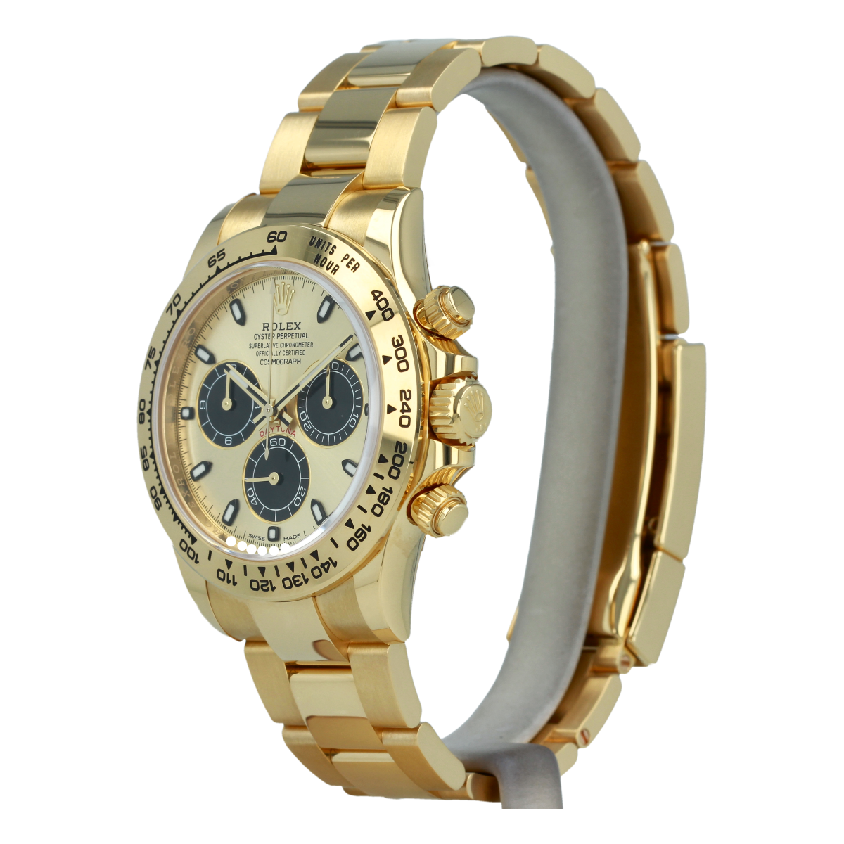 Rolex Daytona Yellow Gold 116508 Men's Luxury Watch